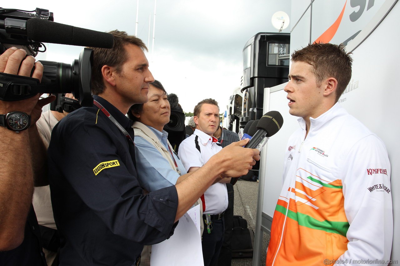 GP GERMANIA, 19.07.2012 - Paul di Resta (GBR) Sahara Force India F1 Team VJM05