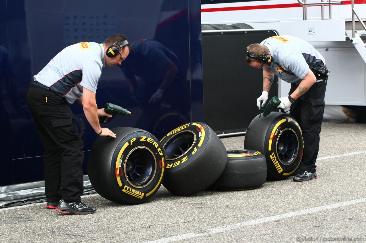 GP GERMANIA, 20.07.2012 - Prove Libere 3, Pirelli Atmosphere
