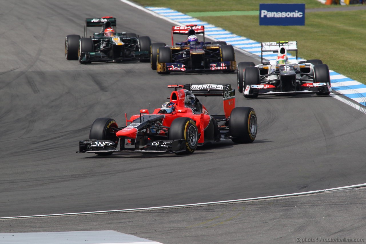 GP GERMANIA, 20.07.2012 - Prove Libere 3, Timo Glock (GER) Marussia F1 Team MR01