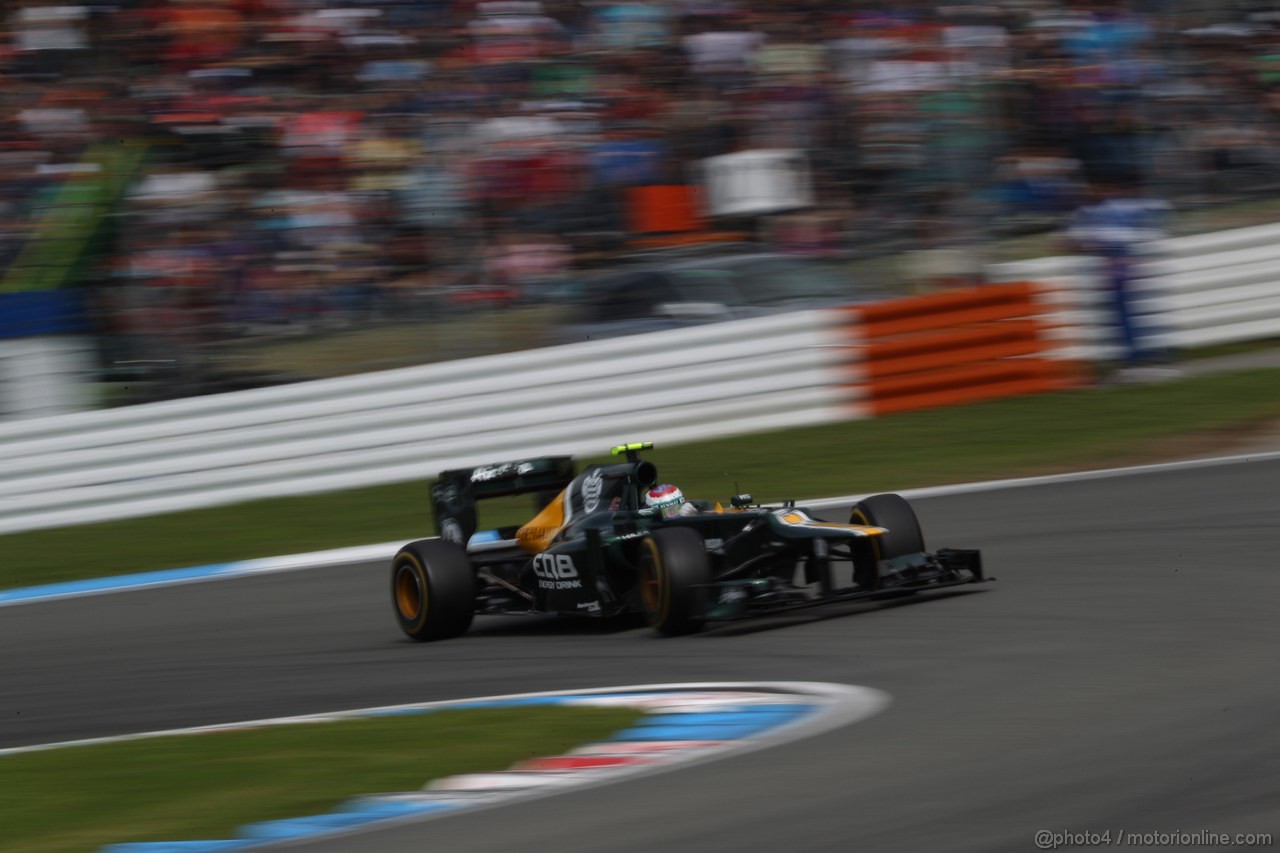 GP GERMANIA, 20.07.2012 - Prove Libere 3, Vitaly Petrov (RUS) Caterham F1 Team CT01