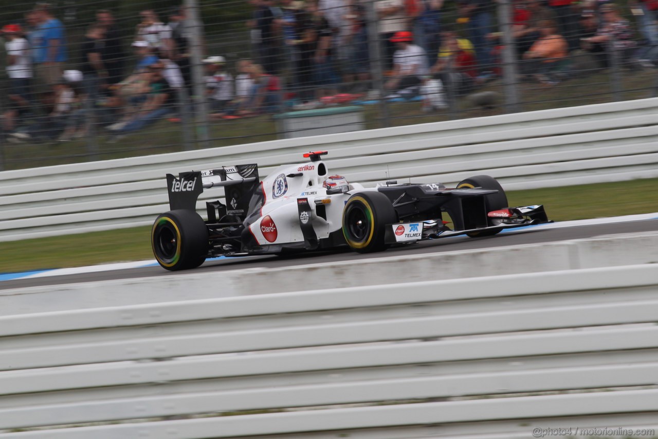 GP GERMANIA, 20.07.2012 - Prove Libere 3, Kamui Kobayashi (JAP) Sauber F1 Team C31