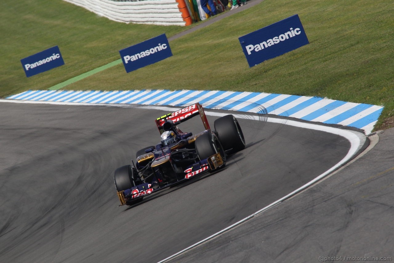 GP GERMANIA, 20.07.2012 - Prove Libere 3, Jean-Eric Vergne (FRA) Scuderia Toro Rosso STR7