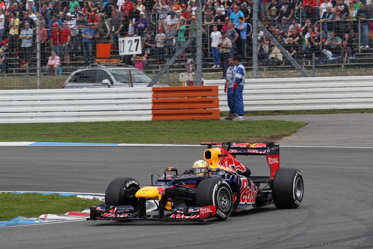 GP GERMANIA, 20.07.2012 - Prove Libere 3, Sebastian Vettel (GER) Red Bull Racing RB8