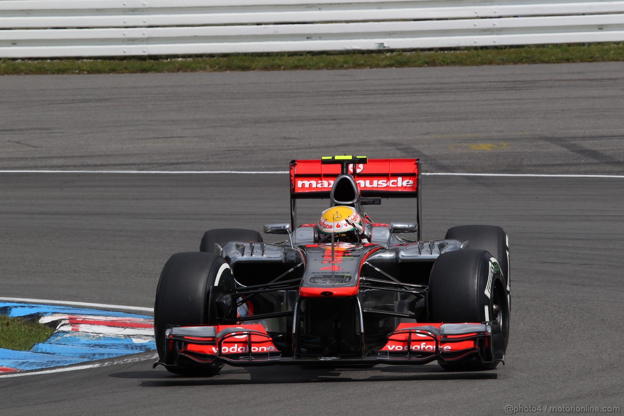 GP GERMANIA, 20.07.2012 - Prove Libere 3, Lewis Hamilton (GBR) McLaren Mercedes MP4-27