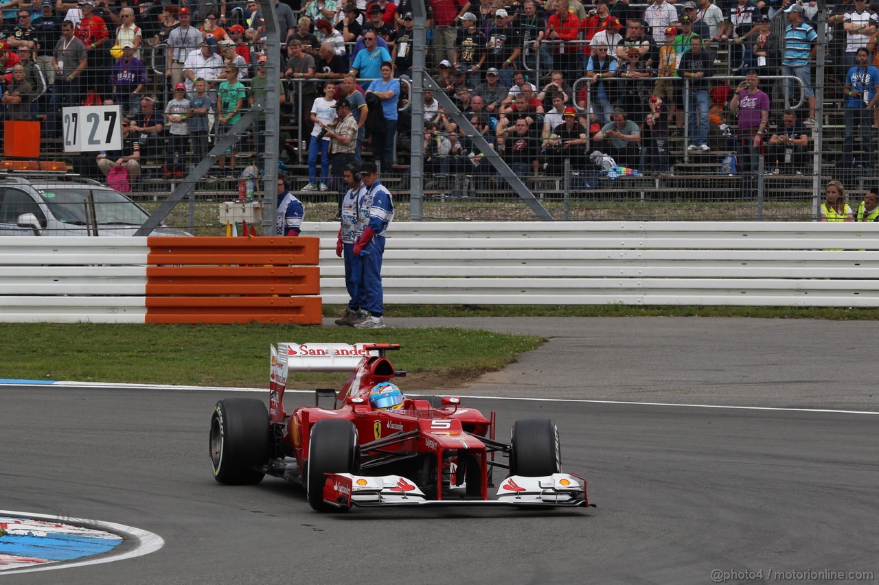 GP GERMANIA, 20.07.2012 - Prove Libere 3, Fernando Alonso (ESP) Ferrari F2012