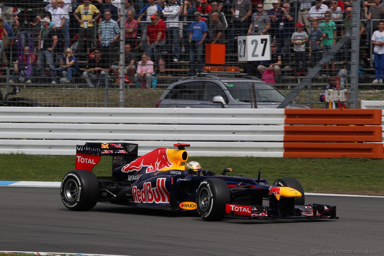 GP GERMANIA, 20.07.2012 - Prove Libere 3, Sebastian Vettel (GER) Red Bull Racing RB8