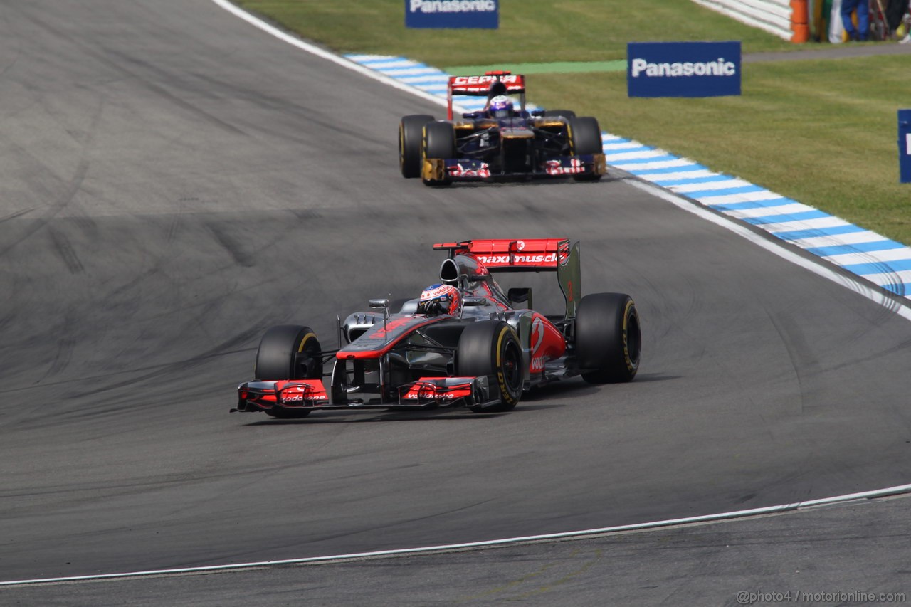 GP GERMANIA, 20.07.2012 - Prove Libere 3, Jenson Button (GBR) McLaren Mercedes MP4-27