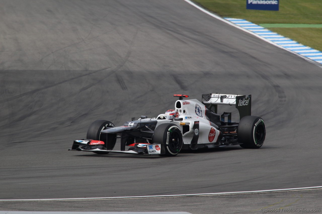GP GERMANIA, 20.07.2012 - Prove Libere 3, Kamui Kobayashi (JAP) Sauber F1 Team C31