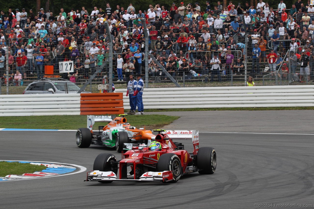 GP GERMANIA, 20.07.2012 - Prove Libere 3, Felipe Massa (BRA) Ferrari F2012