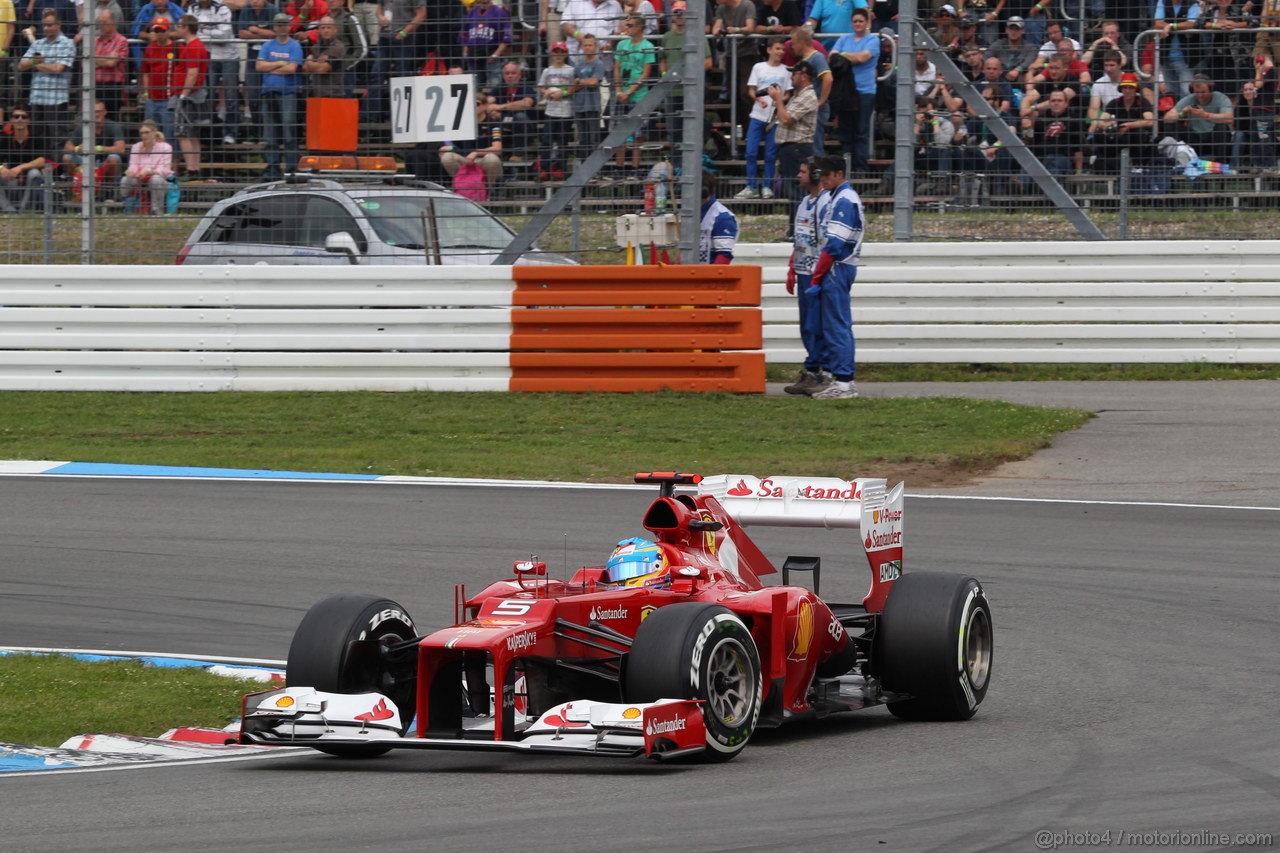 GP GERMANIA, 20.07.2012 - Prove Libere 3, Fernando Alonso (ESP) Ferrari F2012