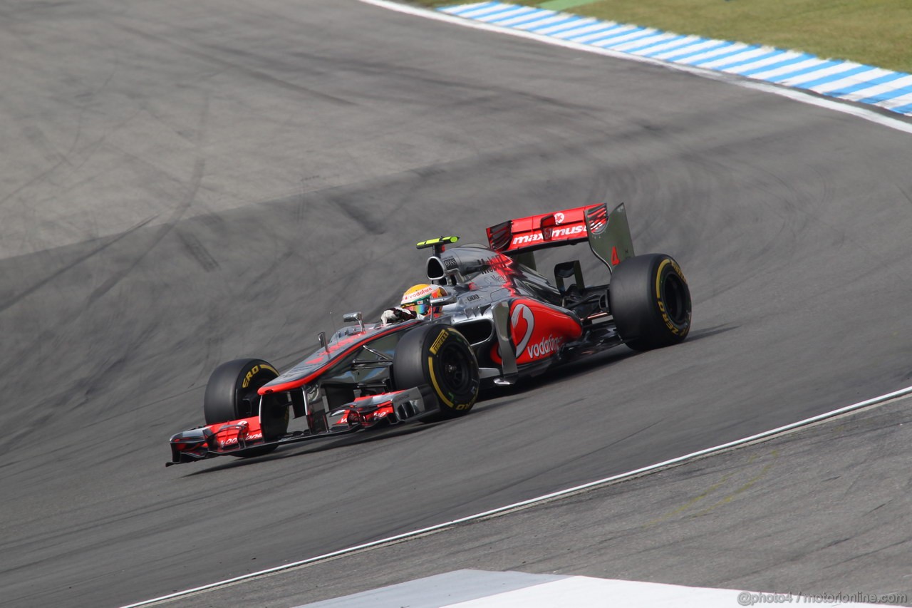 GP GERMANIA, 20.07.2012 - Prove Libere 3, Lewis Hamilton (GBR) McLaren Mercedes MP4-27