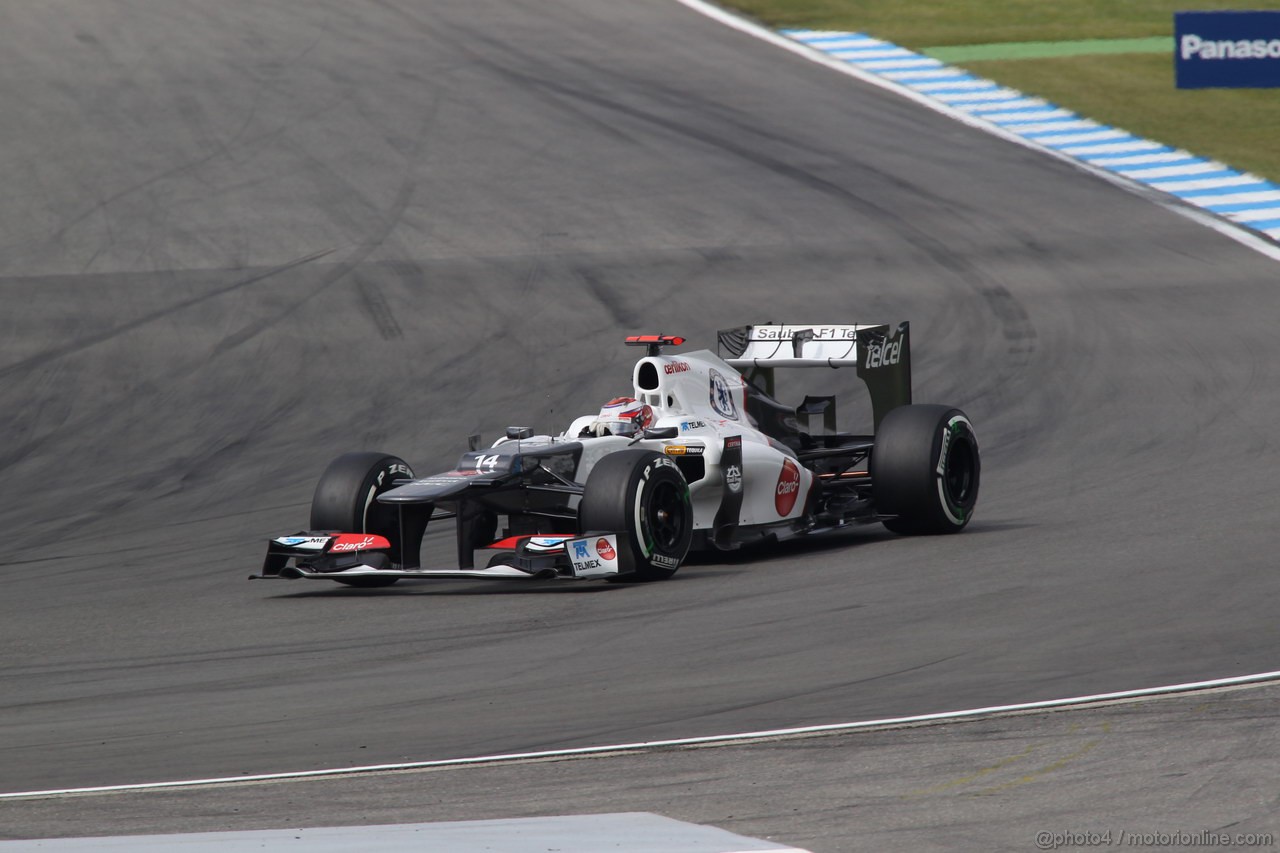 GP GERMANIA, 20.07.2012 - Prove Libere 3, Kamui Kobayashi (JAP) Sauber F1 Team C31
