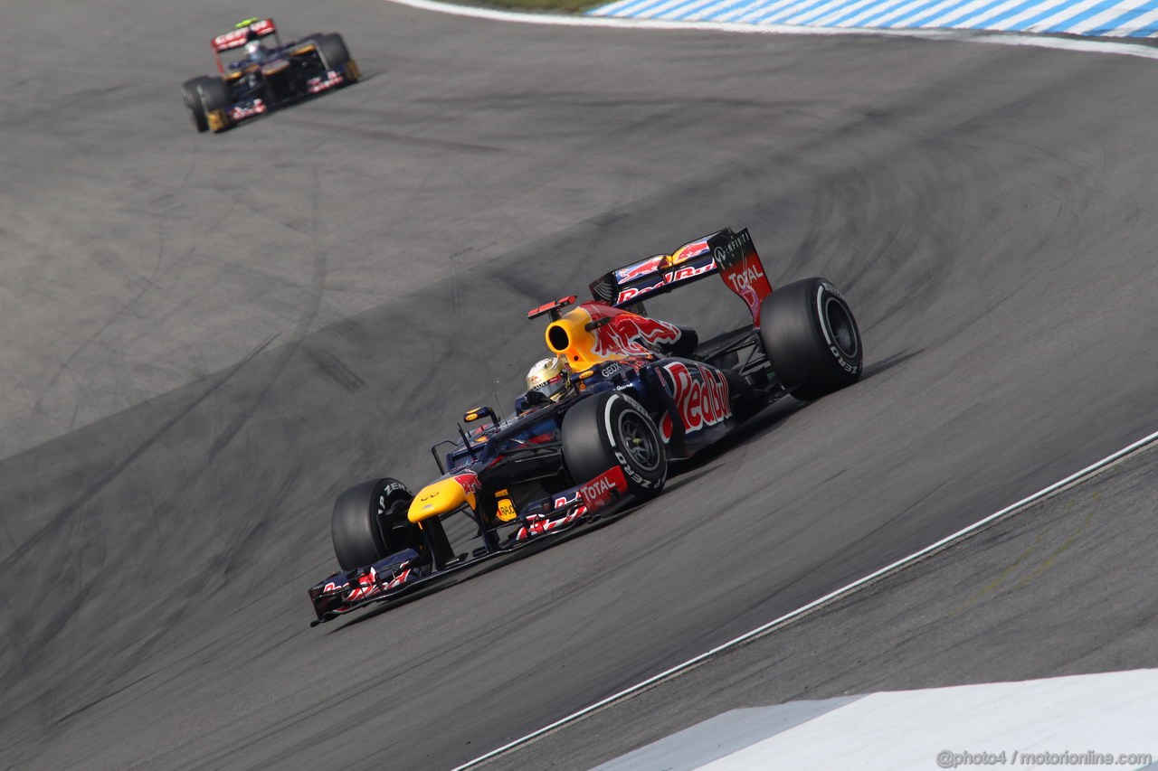 GP GERMANIA, 20.07.2012 - Prove Libere 3, Sebastian Vettel (GER) Red Bull Racing RB8
