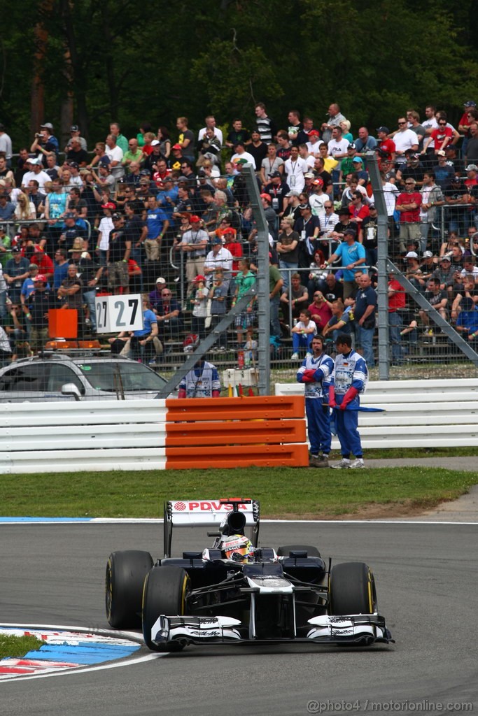 GP GERMANIA, 20.07.2012 - Prove Libere 3, Pastor Maldonado (VEN), Williams F1 Team FW34
