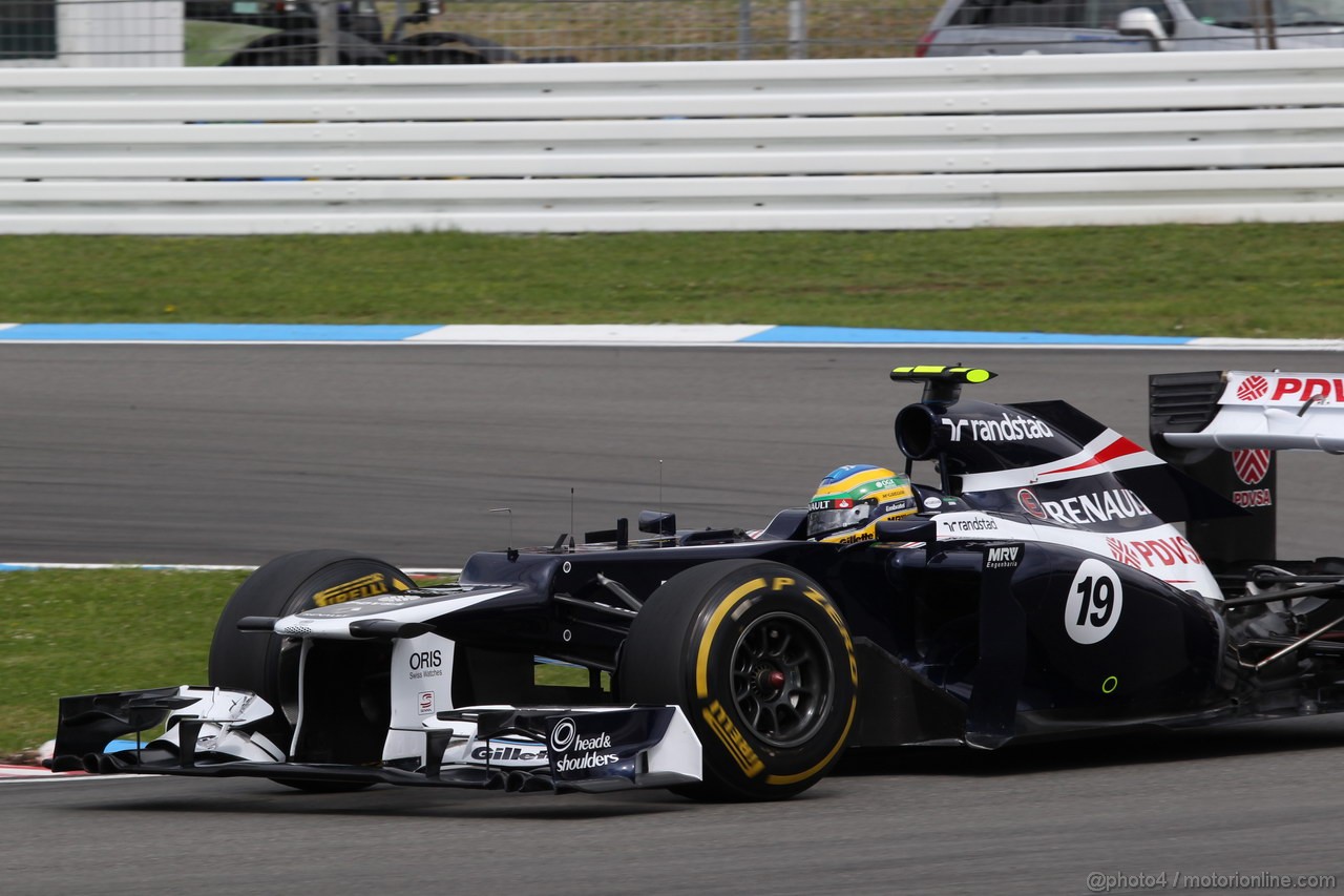 GP GERMANIA, 20.07.2012 - Prove Libere 3, Bruno Senna (BRA) Williams F1 Team FW34