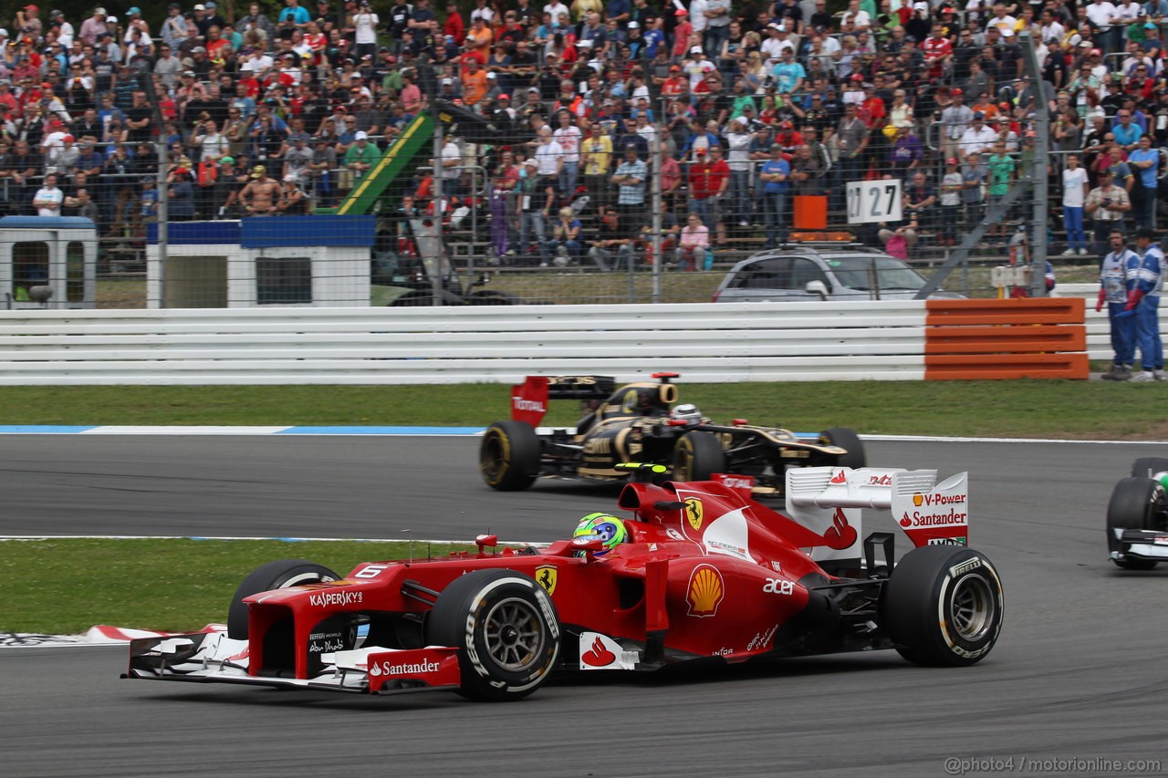 GP GERMANIA, 20.07.2012 - Prove Libere 3, Felipe Massa (BRA) Ferrari F2012