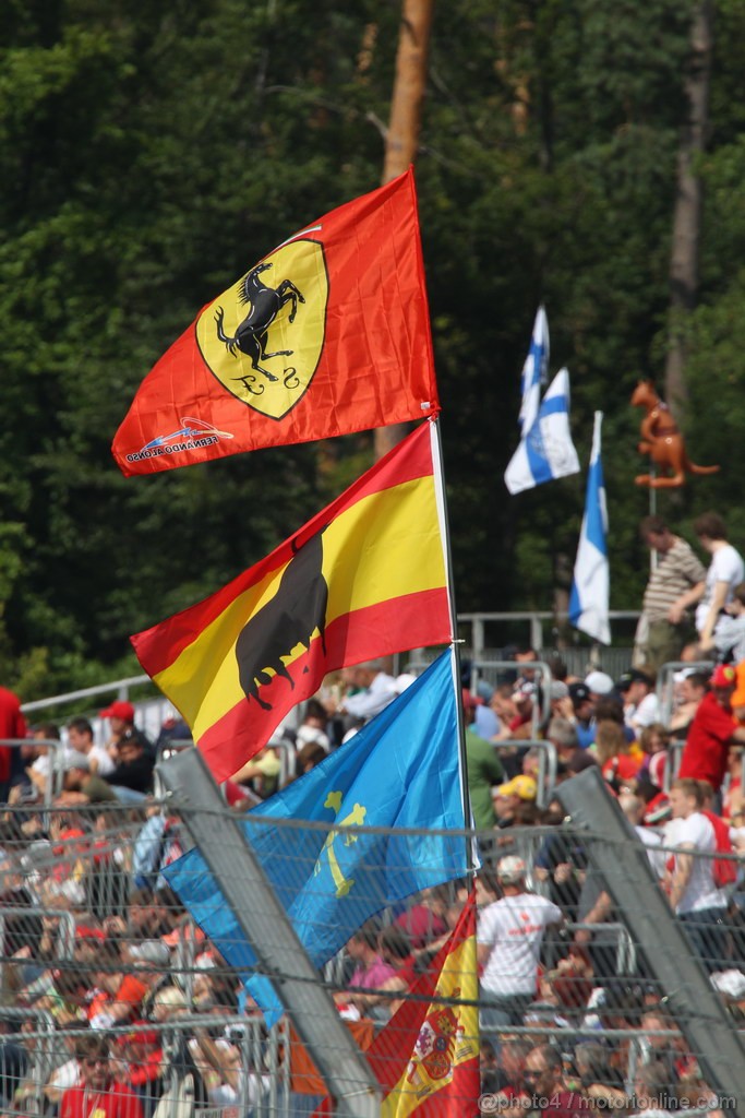 GP GERMANIA, 20.07.2012 - Prove Libere 3, Fernando Alonso (ESP) Ferrari F2012 fans