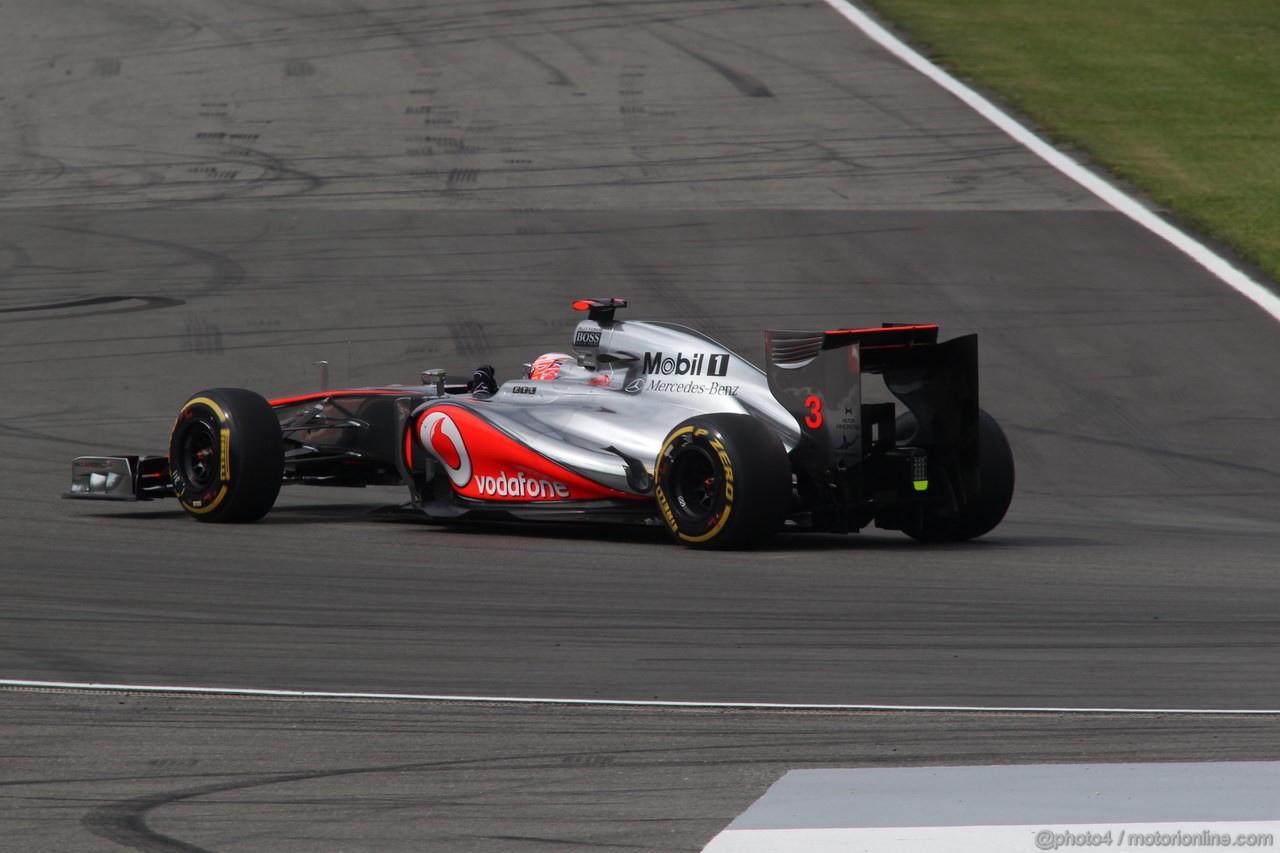 GP GERMANIA, 20.07.2012 - Prove Libere 3, Jenson Button (GBR) McLaren Mercedes MP4-27