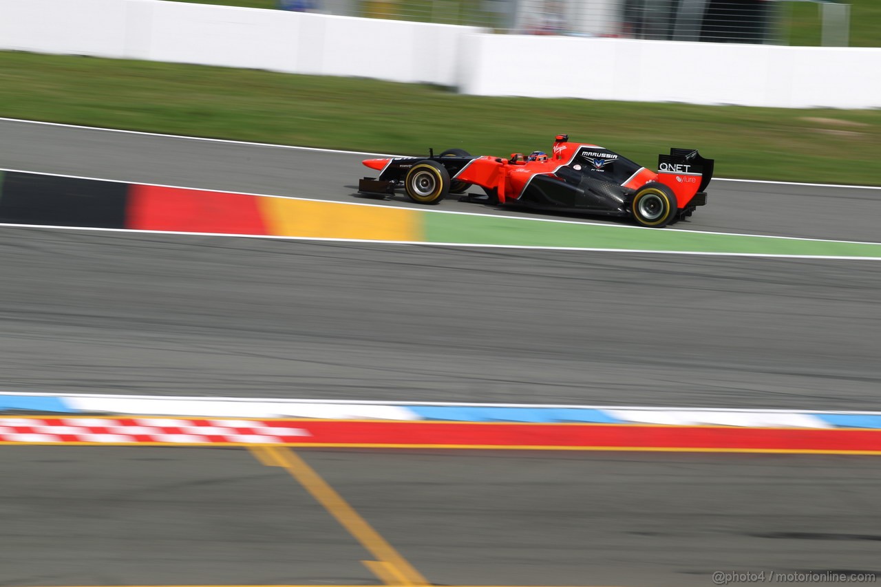 GP GERMANIA, 21.07.2012 - Prove Libere 3, Timo Glock (GER) Marussia F1 Team MR01