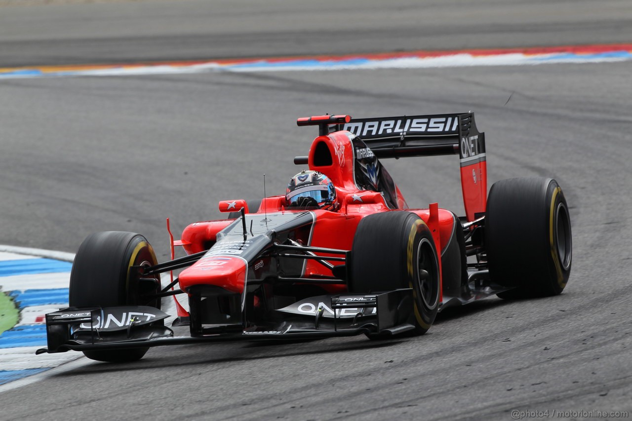 GP GERMANIA, 21.07.2012 - Prove Libere 3, Timo Glock (GER) Marussia F1 Team MR01