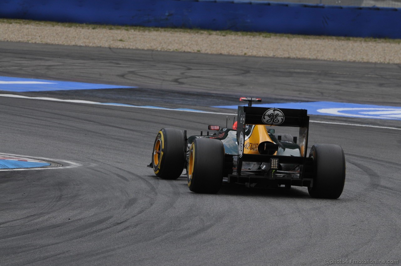 GP GERMANIA, 21.07.2012 - Prove Libere 3, Heikki Kovalainen (FIN) Caterham F1 Team CT01
