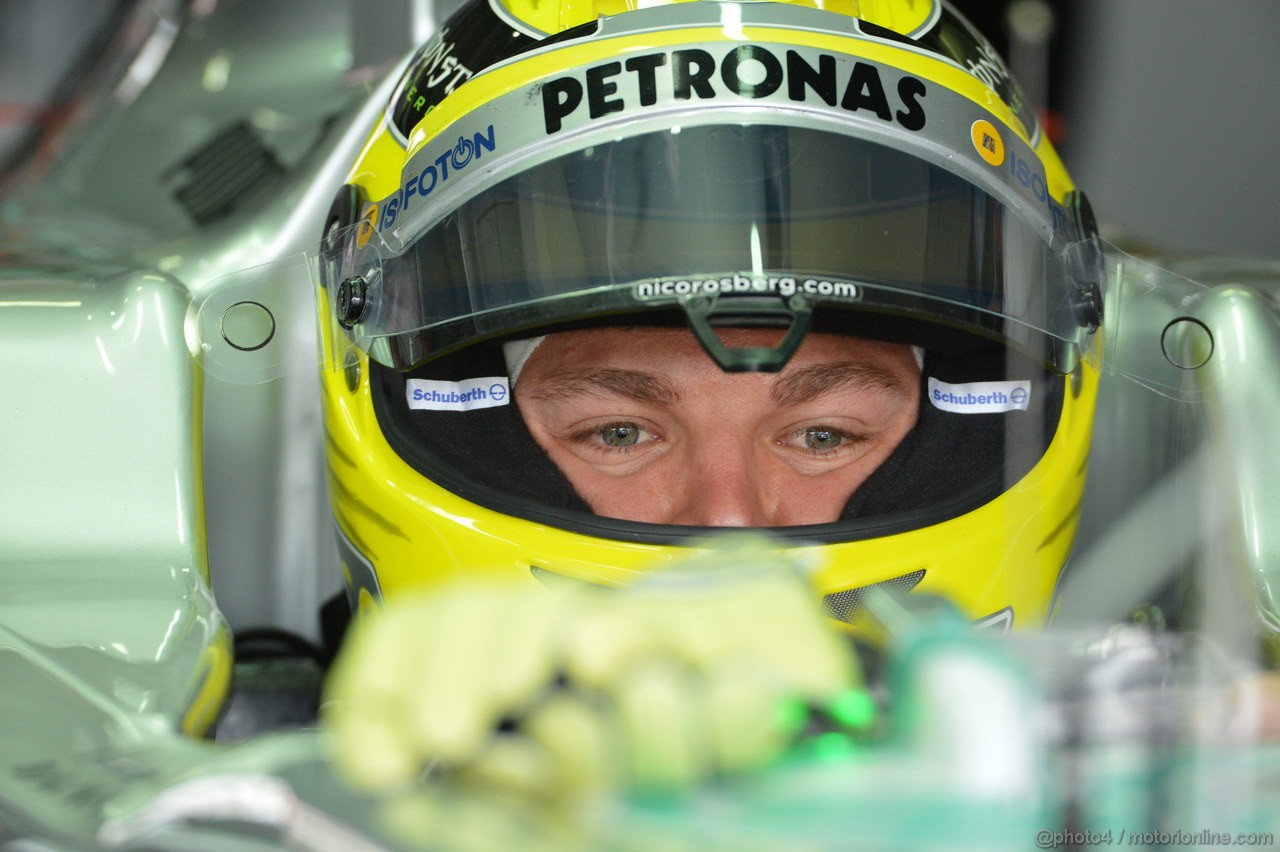 GP GERMANIA, 21.07.2012 - Prove Libere 3, Nico Rosberg (GER) Mercedes AMG F1 W03