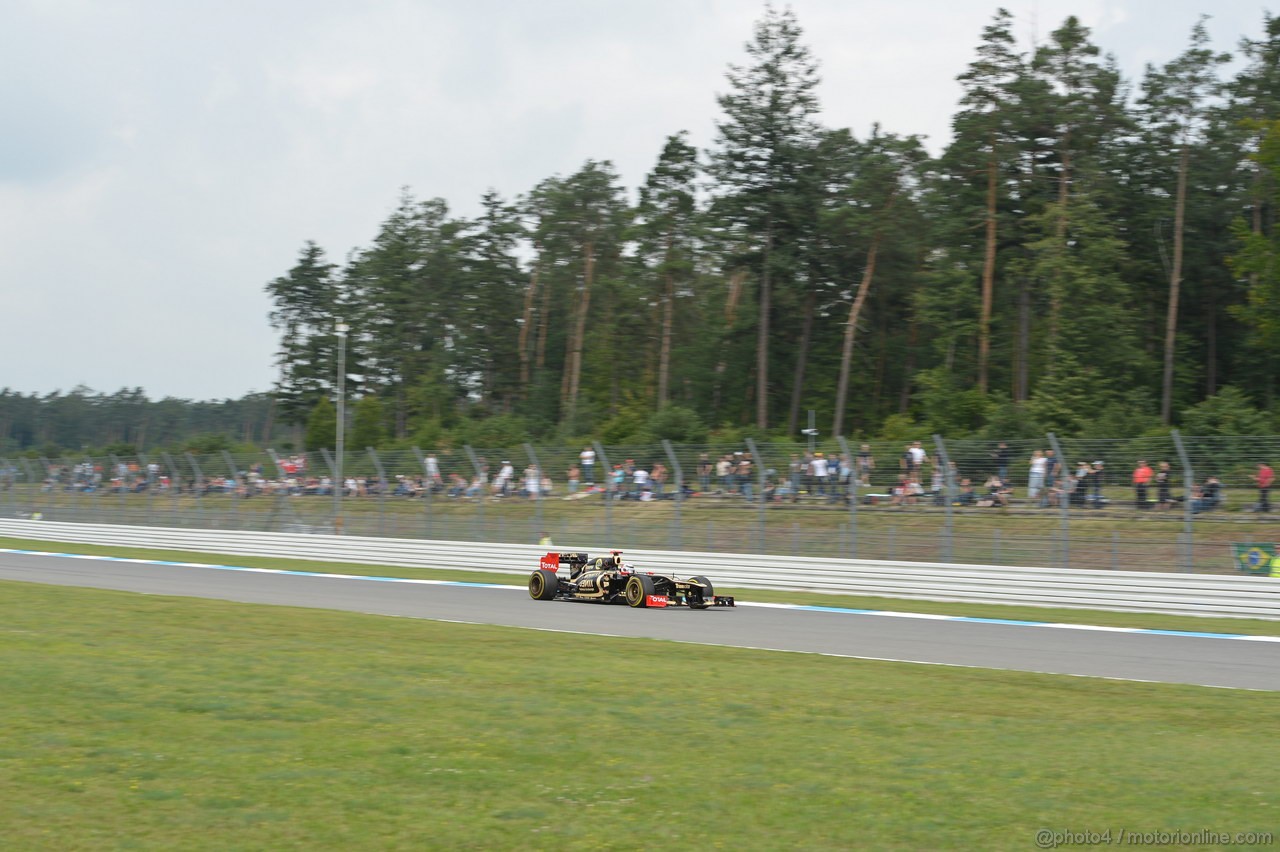 GP GERMANIA, 21.07.2012 - Prove Libere 3, Kimi Raikkonen (FIN) Lotus F1 Team E20