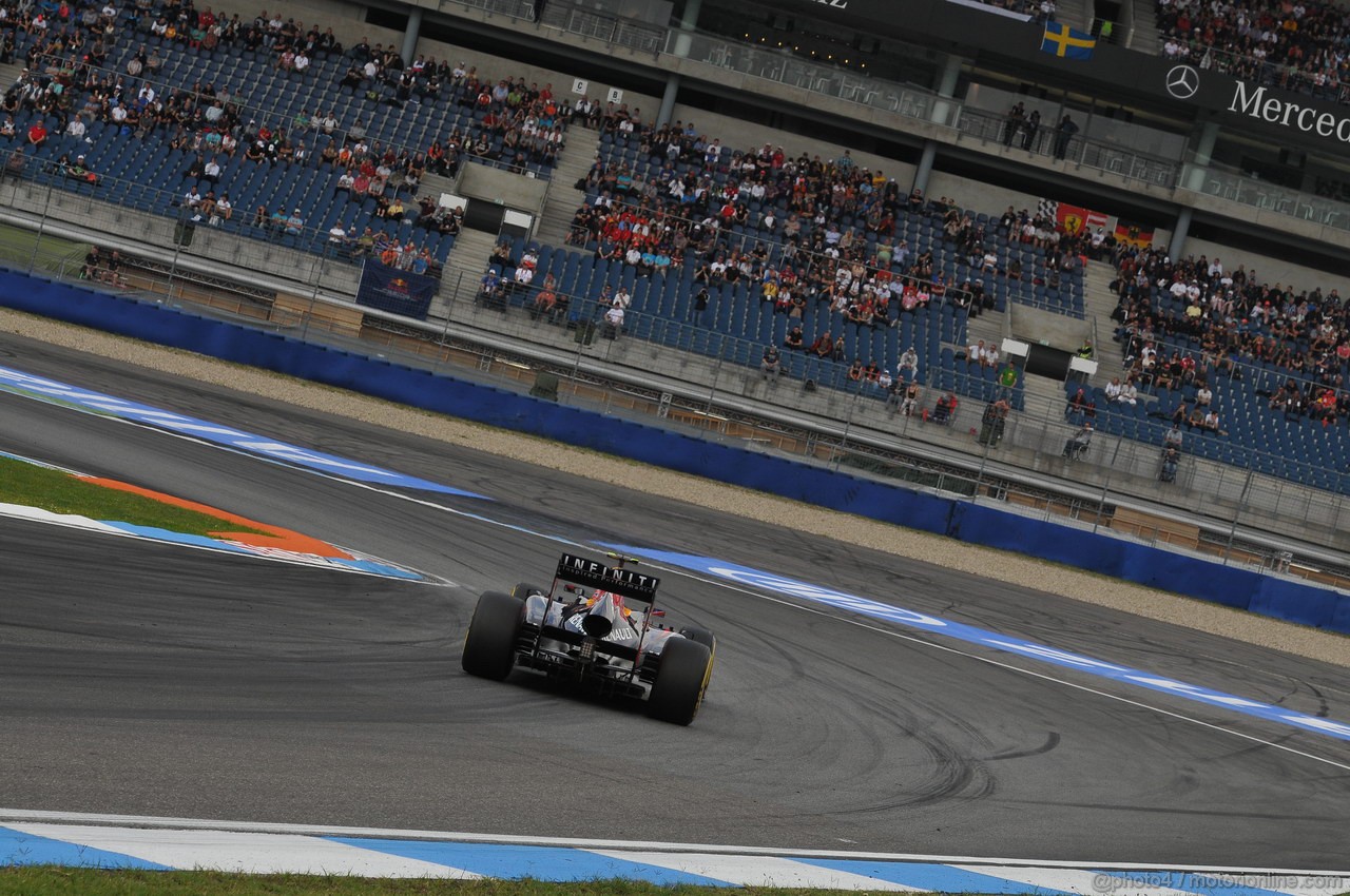 GP GERMANIA, 21.07.2012 - Prove Libere 3, Mark Webber (AUS) Red Bull Racing RB8