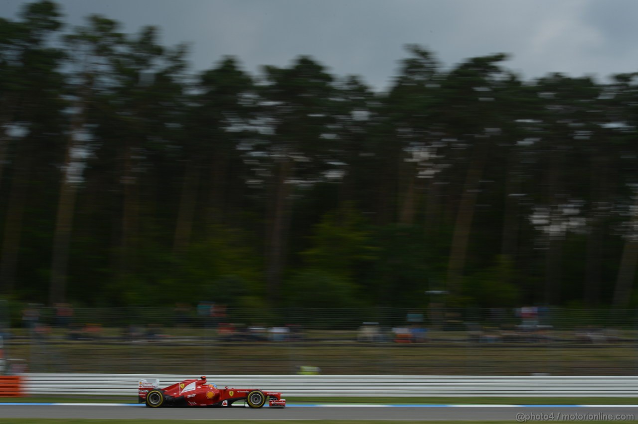 GP GERMANIA, 21.07.2012 - Prove Libere 3, Fernando Alonso (ESP) Ferrari F2012