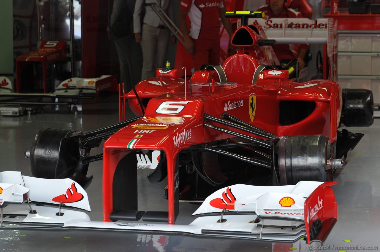 GP GERMANIA, 21.07.2012 - Prove Libere 3, Felipe Massa (BRA) Ferrari F2012