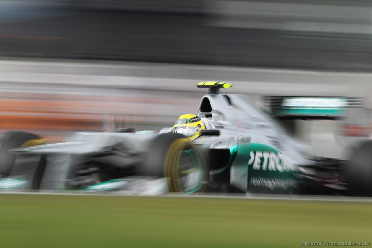 GP GERMANIA, 21.07.2012 - Prove Libere 3, Nico Rosberg (GER) Mercedes AMG F1 W03
