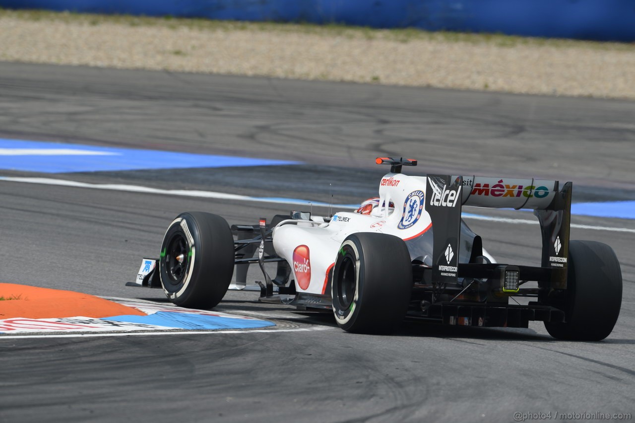 GP GERMANIA, 21.07.2012 - Prove Libere 3, Kamui Kobayashi (JAP) Sauber F1 Team C31