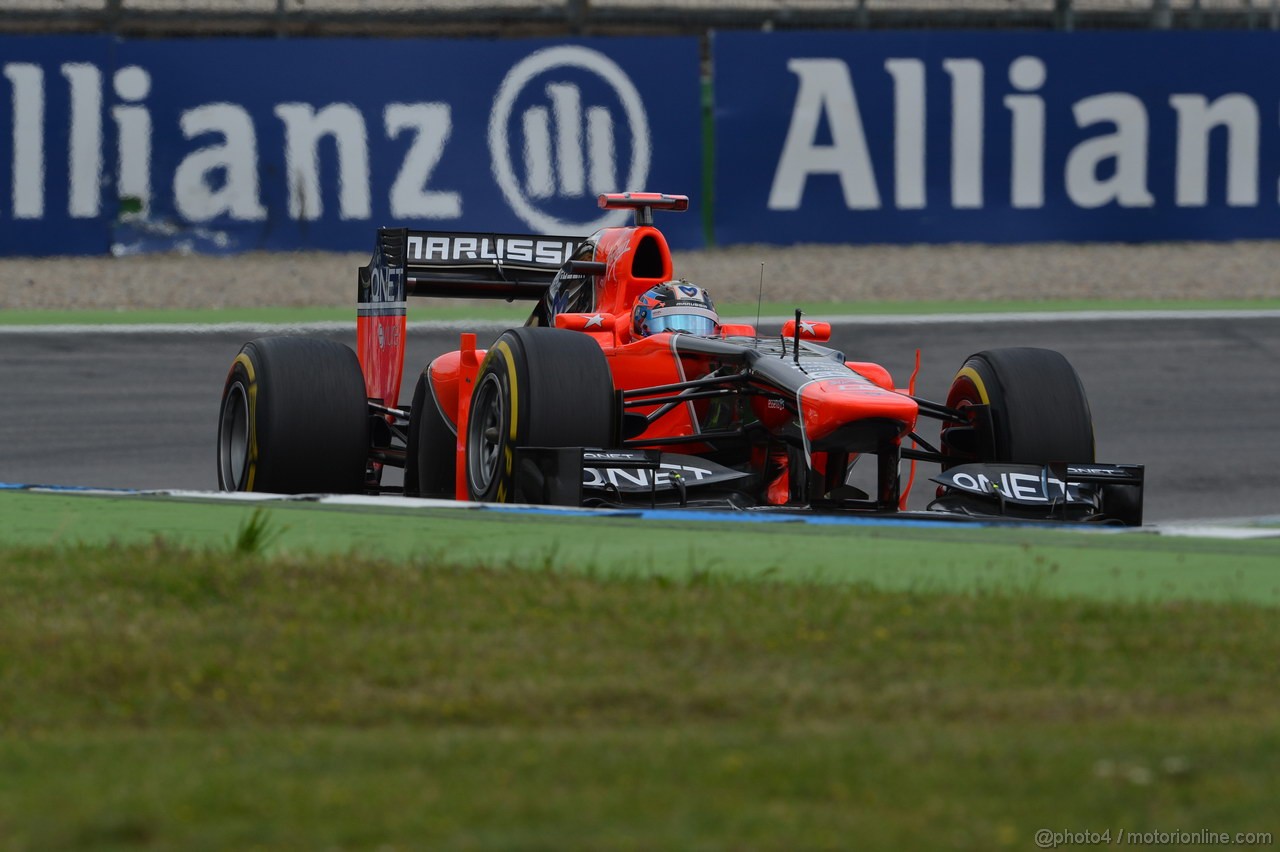GP GERMANIA, 21.07.2012 - Qualifiche, Timo Glock (GER) Marussia F1 Team MR01