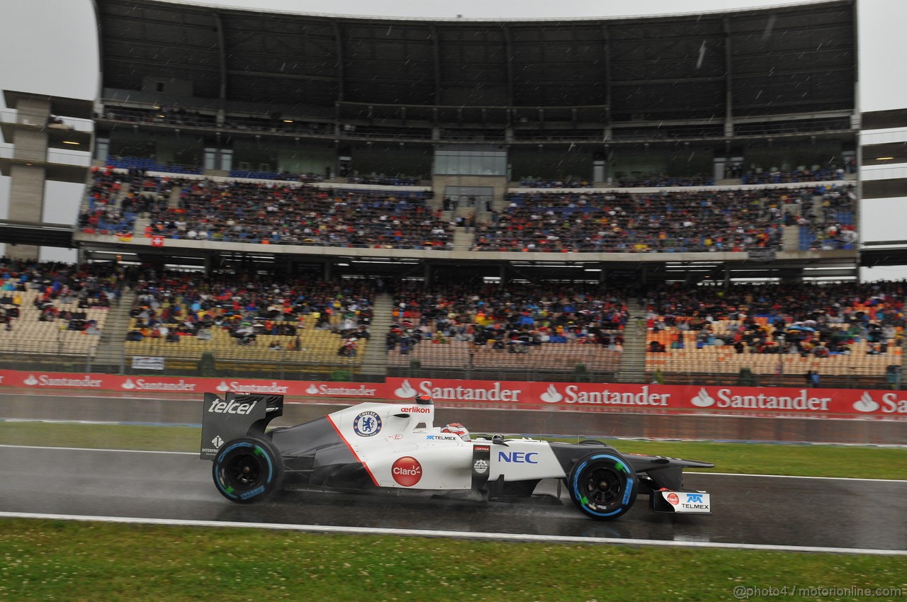GP GERMANIA, 21.07.2012 - Qualifiche, Kamui Kobayashi (JAP) Sauber F1 Team C31