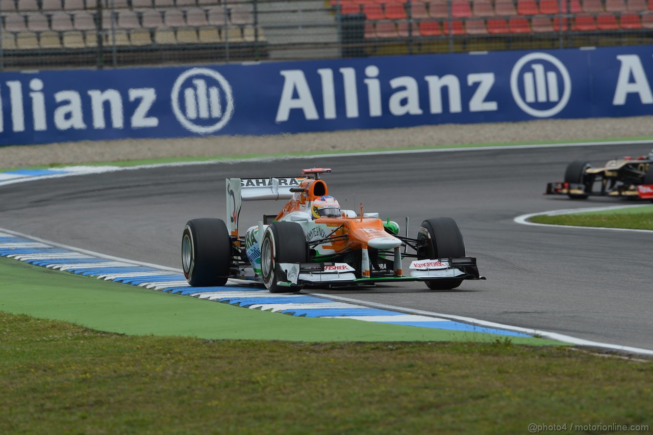 GP GERMANIA, 21.07.2012 - Qualifiche, Paul di Resta (GBR) Sahara Force India F1 Team VJM05