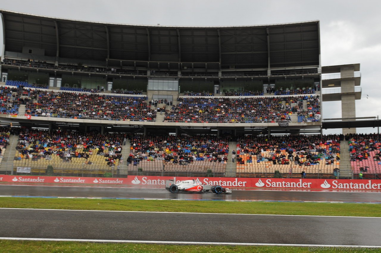 GP GERMANIA, 21.07.2012 - Qualifiche, Jenson Button (GBR) McLaren Mercedes MP4-27