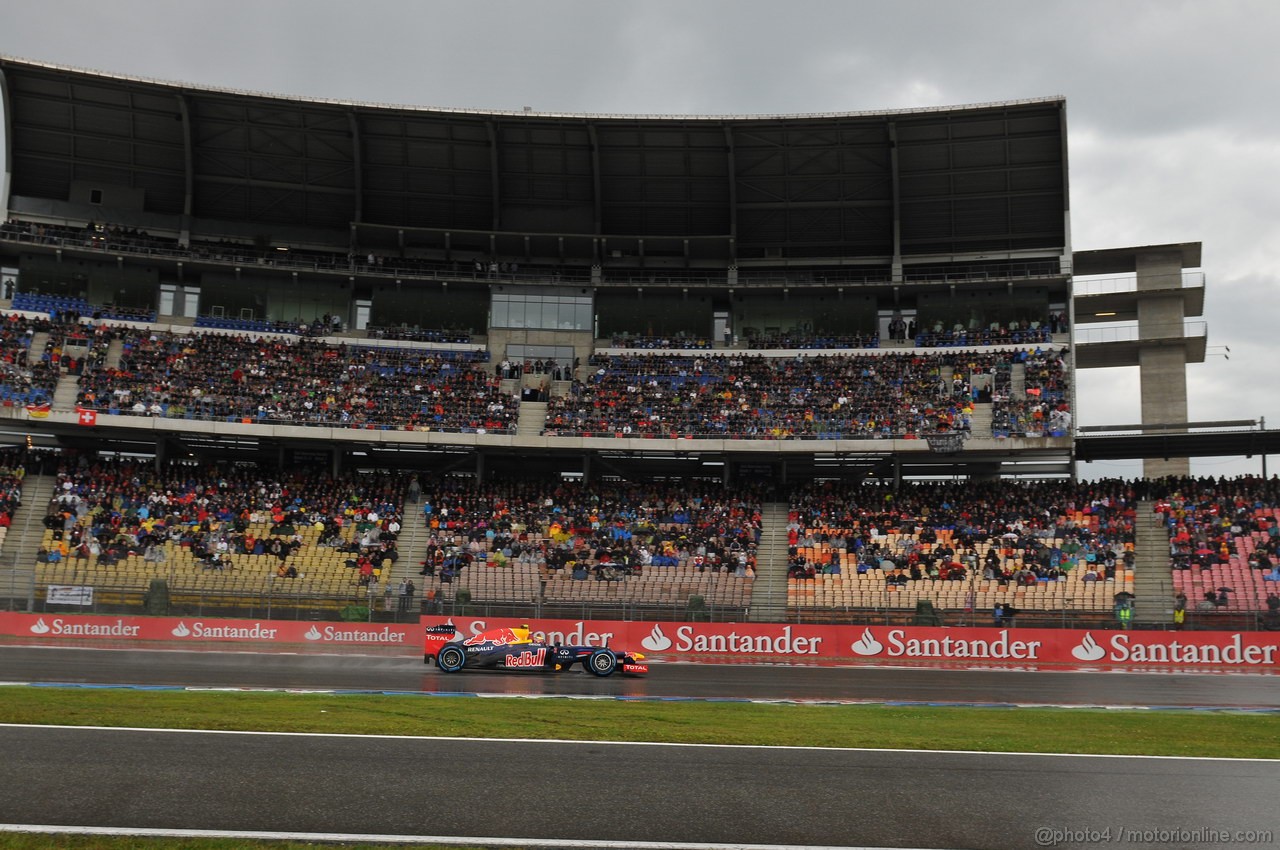 GP GERMANIA, 21.07.2012 - Qualifiche, Mark Webber (AUS) Red Bull Racing RB8