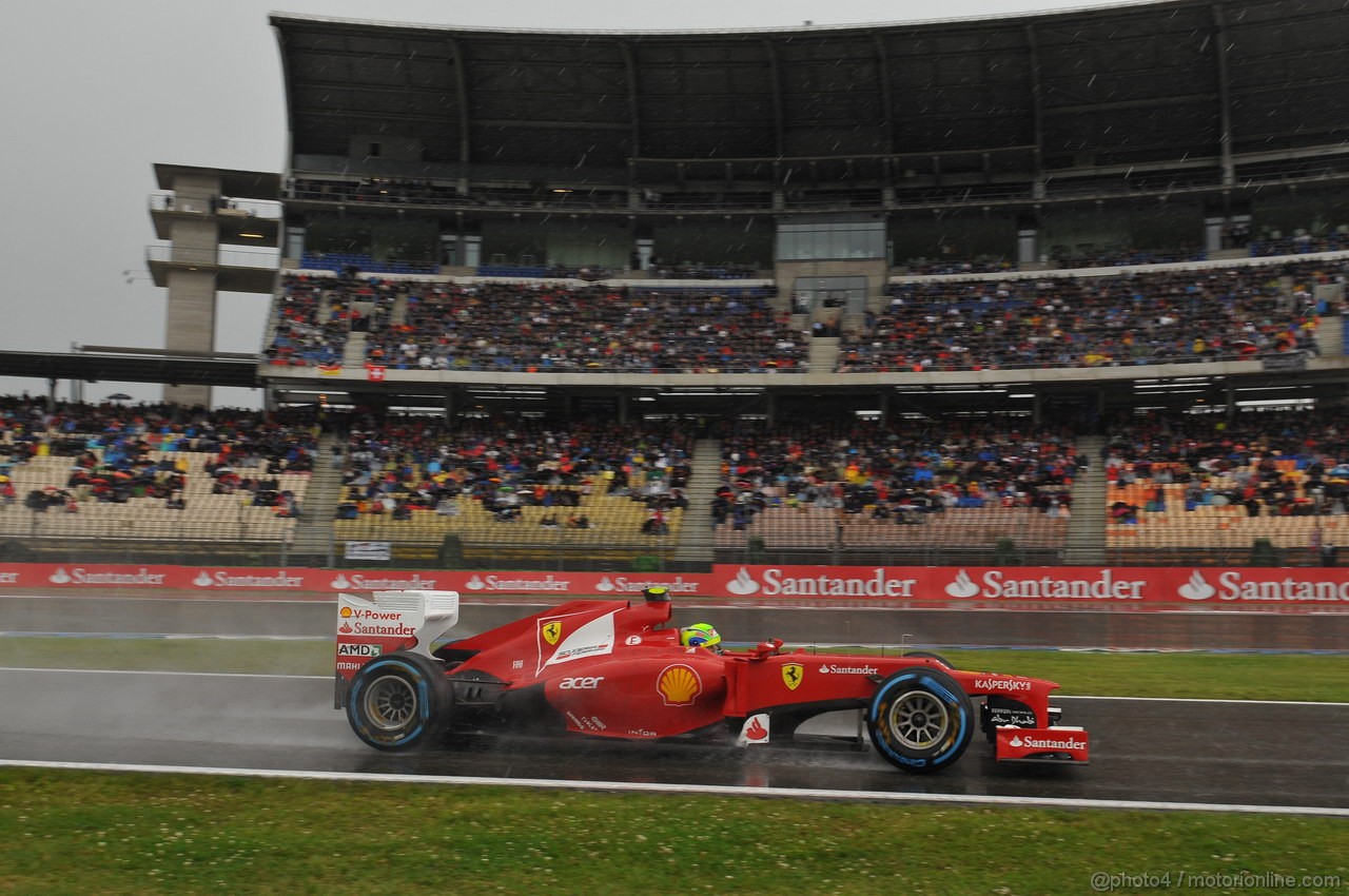 GP GERMANIA, 21.07.2012 - Qualifiche, Felipe Massa (BRA) Ferrari F2012