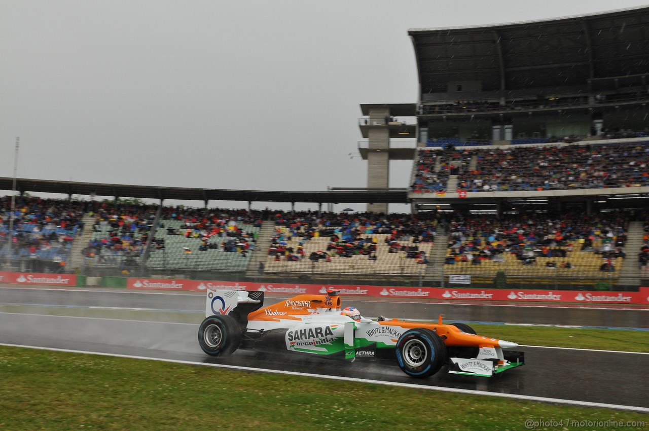 GP GERMANIA, 21.07.2012 - Qualifiche, Nico Hulkenberg (GER) Sahara Force India F1 Team VJM05