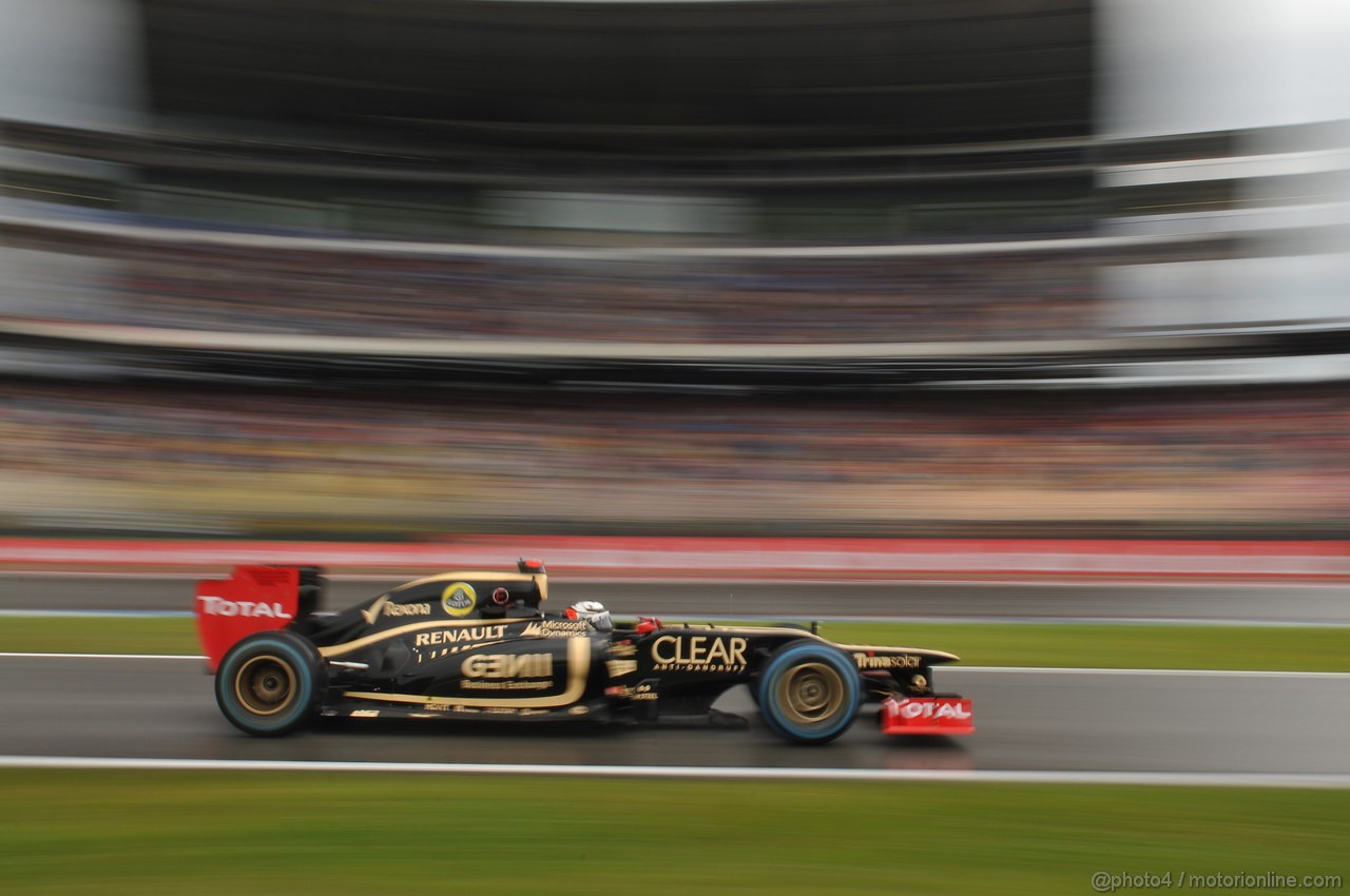 GP GERMANIA, 21.07.2012 - Qualifiche, Kimi Raikkonen (FIN) Lotus F1 Team E20