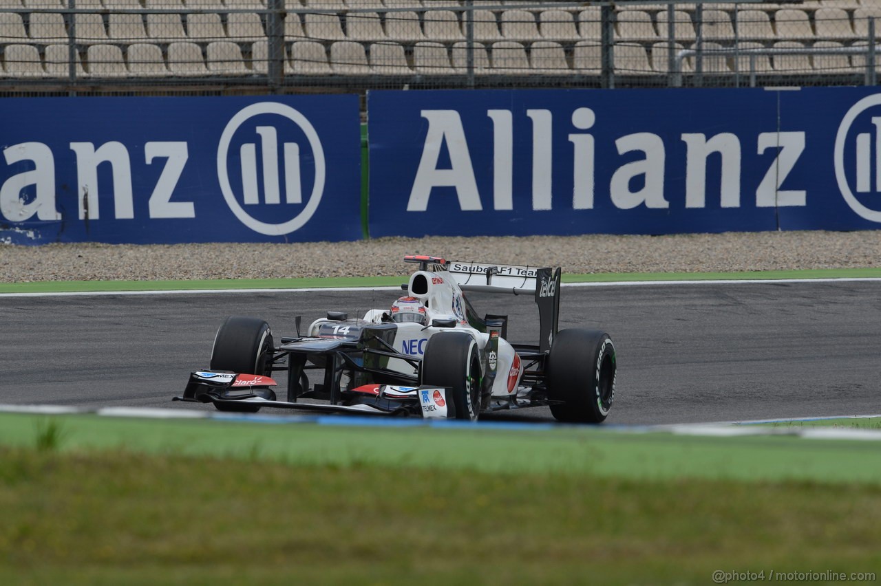 GP GERMANIA, 21.07.2012 - Qualifiche, Kamui Kobayashi (JAP) Sauber F1 Team C31