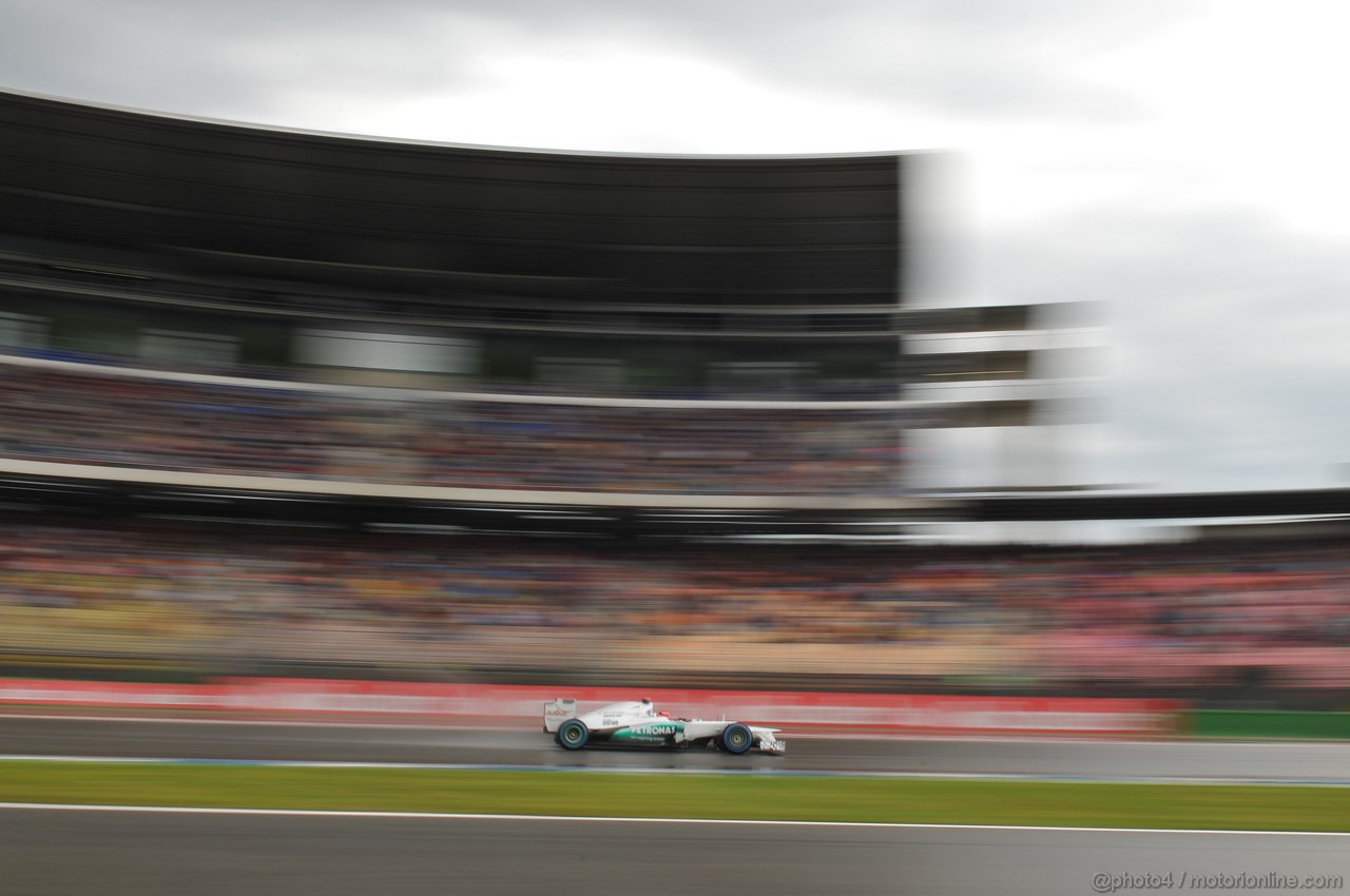 GP GERMANIA, 21.07.2012 - Qualifiche, Michael Schumacher (GER) Mercedes AMG F1 W03