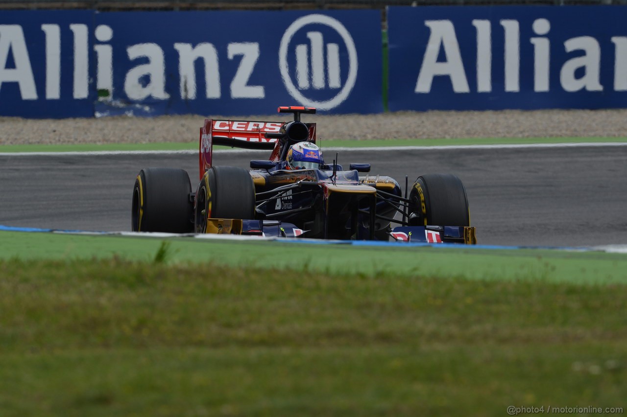 GP GERMANIA, 21.07.2012 - Qualifiche, Daniel Ricciardo (AUS) Scuderia Toro Rosso STR7