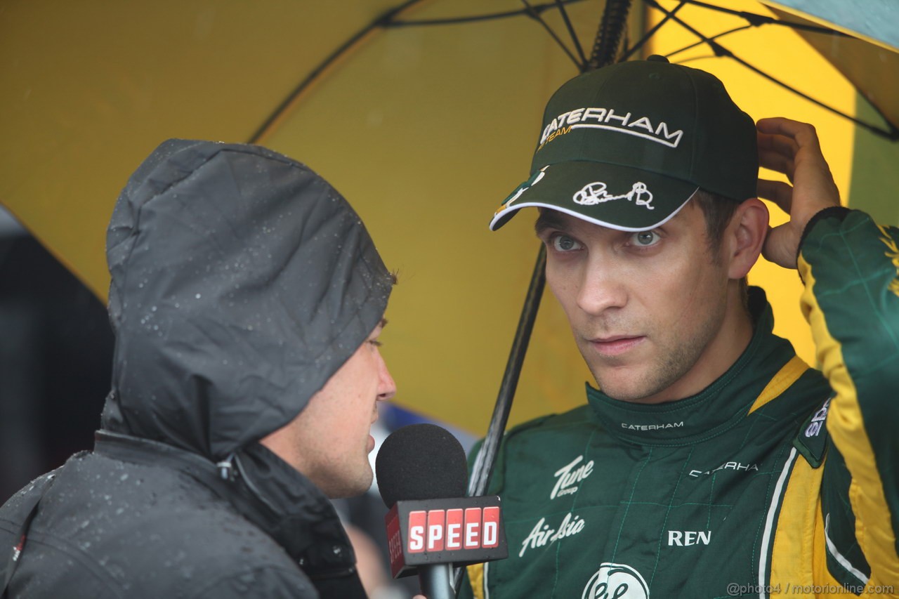 GP GERMANIA, 21.07.2012 - Qualifiche, Vitaly Petrov (RUS) Caterham F1 Team CT01