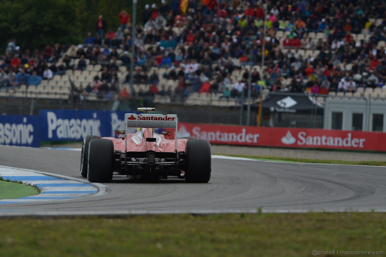 GP GERMANIA, 21.07.2012 - Qualifiche, Felipe Massa (BRA) Ferrari F2012