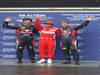 GP GERMANIA, 21.07.2012 - Qualifiche, celebration fot the pole. 1st Fernando Alonso (ESP) Ferrari F2012, 2nd Mark Webber (AUS) Red Bull Racing RB8, 3rd Sebastian Vettel (GER) Red Bull Racing RB8