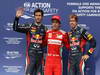 GP GERMANIA, 21.07.2012 - Qualifiche, Pole Position Fernando Alonso (ESP) Ferrari F2012, 2nd Mark Webber (AUS) Red Bull Racing RB8, 3rd Sebastian Vettel (GER) Red Bull Racing RB8