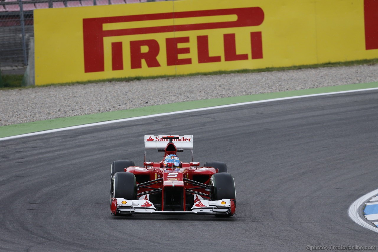 GP GERMANIA, 20.07.2012 - Prove Libere 1, Fernando Alonso (ESP) Ferrari F2012