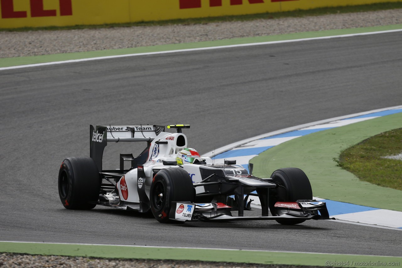 GP GERMANIA, 20.07.2012 - - Prove Libere 1, Sergio Prez (MEX) Sauber F1 Team C31