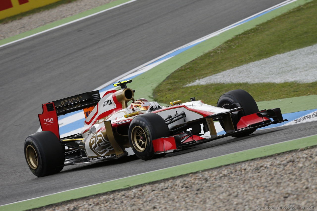 GP GERMANIA, 20.07.2012 - - Prove Libere 1, Dani Clos (ESP) HRT Formula 1 Team F112 test Driver